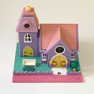 1993 Polly Pocket Wedding Chapel Playset No Figures